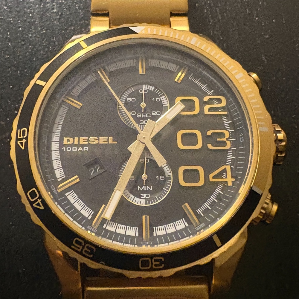 Diesel Double Down Chronograph Watch, DZ4337